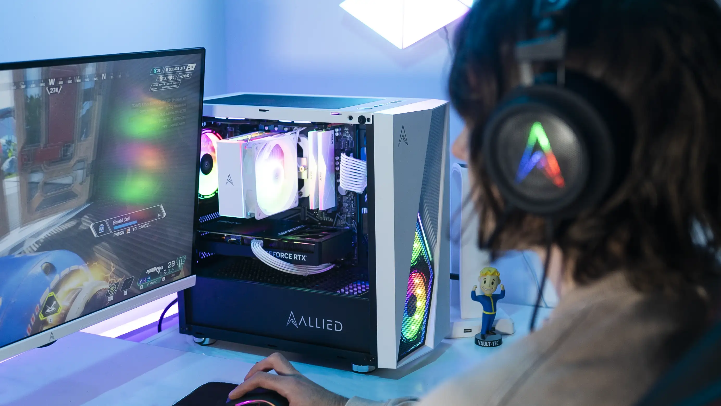 Customizable gaming PCs for building your dream Allied PC